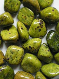 Green and deals yellow stone